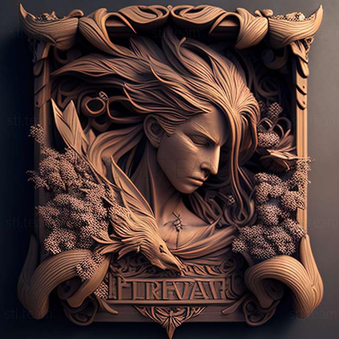 3D модель Final Fantasy (STL)
